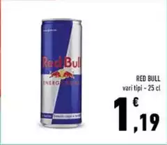 Red bull - Vari Tipi