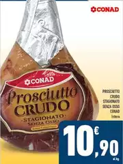 Conad - Prosciutto Crudo Stagionato Senza Osso