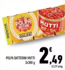 Mutti - Polpa Datterini