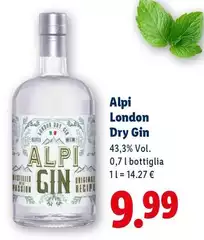 London Dry - Alpi  Gin