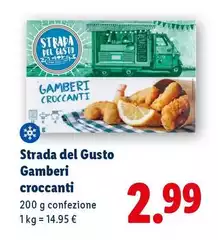 Strada del gusto - Gamberi Croccanti