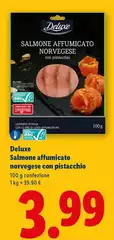 Deluxe - Salmone Affumicato Norvegese Con Pistacchio