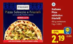 Italiamo - Pizza Salsiccia E Friarielli