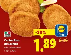 Cordon Bleu Di Tacchino