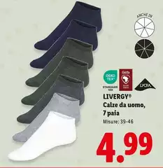 Oeko Tex - Calze Da Uomo
