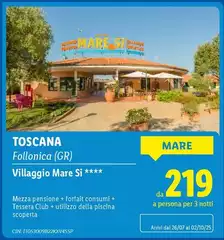 Mare -  Si **** Toscana