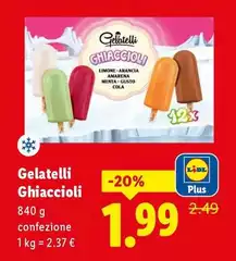Gelatelli - Ghiaccioli
