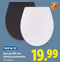 Wenko - Asse Per Wc Con Chiusura Automatica