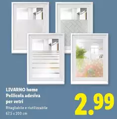 Livarno Home - Pellicola Adesiva Per Vetri