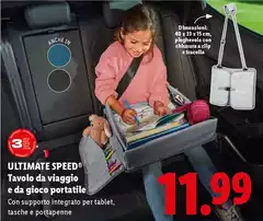 Ultimate Speed Tavolo Da Viaggio E Da Gioco Portatile