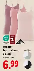 Oeko Tex - Top Da Donna, 3 Pezzi