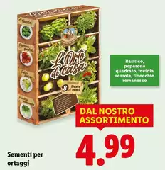 Semi - Sementi Per Ortaggi
