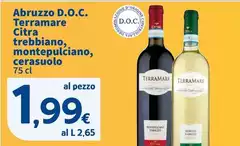 Citra - Abruzzo D.O.C. Terramare Trebbiano, Montepulciano, Cerasuolo