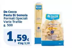 De Cecco - Pasta Di Semola Formati Speciali