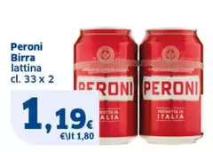 Peroni - Birra Lattina