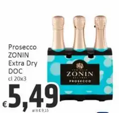 Zonin - Prosecco Extra Dry DOC