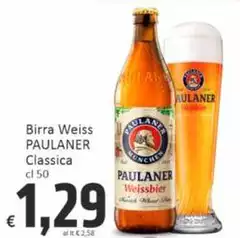 Paulaner - Birra Weiss Classica