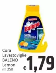 Baleno - Cura Lavastoviglie