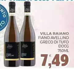 Villa - Fiano Avellino Greco Di Tufo DOCG