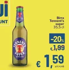Tennent's - Birra Super