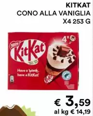 Kitkat - Cono Alla Vaniglia