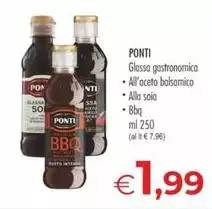 Ponti - Glassa Gastronomica All'Aceto Balsamico