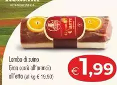 Renzini - Lombo Di Suino Gran Carrè All'Arancia
