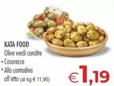 Kata Food - Olive Verdi Condite Casarecce 