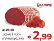 Rigamonti - Carpaccio Di Manzo 