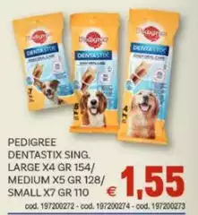 Pedigree -  Dentastix Sing.