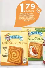 Mulino Bianco - Fette Biscottate Al Malto D'Orzo/Armonie Ai Cereali