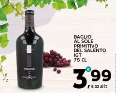 Baglio Al Sole - Primitivo Del Salento IGT