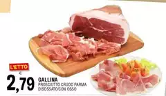 Gallina - Prosciutto Crudo Parma Disossato/Con Osso