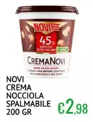 Novi - Crema Nocciola Spalmabile