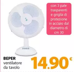 Beper - Ventilatore Da Tavolo