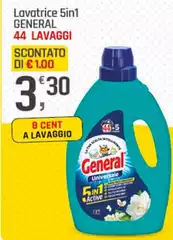 General - Lavatrice 5in 1 44 Lavaggi