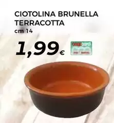 Ciotolina Brunella Terracotta