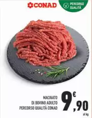 Conad - Macinato Di Bovino Adulto Percorso Qualità