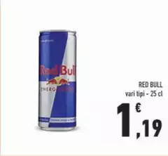 Red bull - Vari Tipi