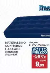 Bestway - Materassino Confibiale Floccato