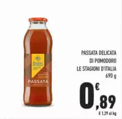 Le stagioni d'italia - Passata Delicata Di Pomodoro