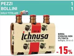 Ichnusa - Birra Non Filtrata