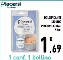 Conad - Dolcificante Liquido Piacersi