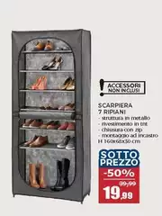 Scarpiera 7 Ripiani