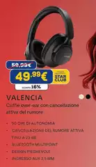 Star - Cuffie Over-ear Con Cancellazione