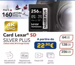 Lexar - Card Silver Plus