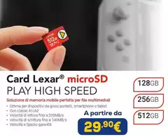 Lexar - Card  Microsd