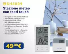 Stazione Meteo Con Tasti Touch