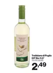Trebbiano -  Di Puglia IGT Bio 11,5°