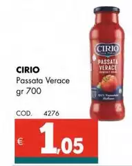 Cirio - Passata Verace
